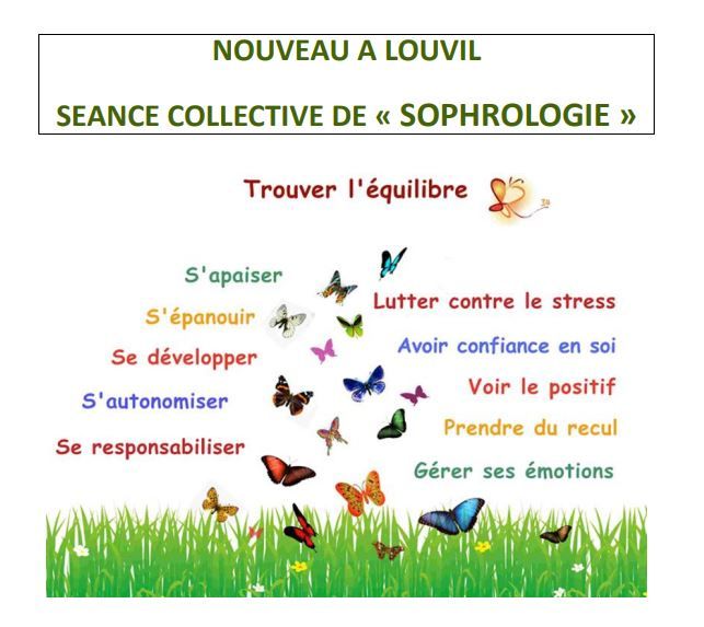 Cours Sophrologie à Louvil